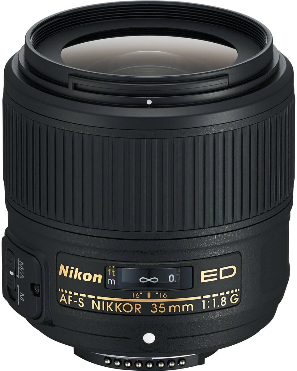 Nikon 35mm f/1.8G AF-S ED NIKKOR Lens for DSLR Cameras