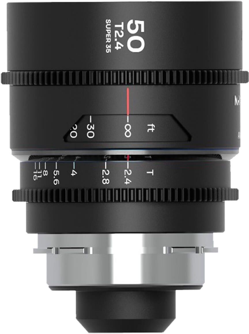 Venus Laowa Nanomorph 50mm T2.4 1.5x S35 Anamorphic Lens for PL/EF, Silver Flare