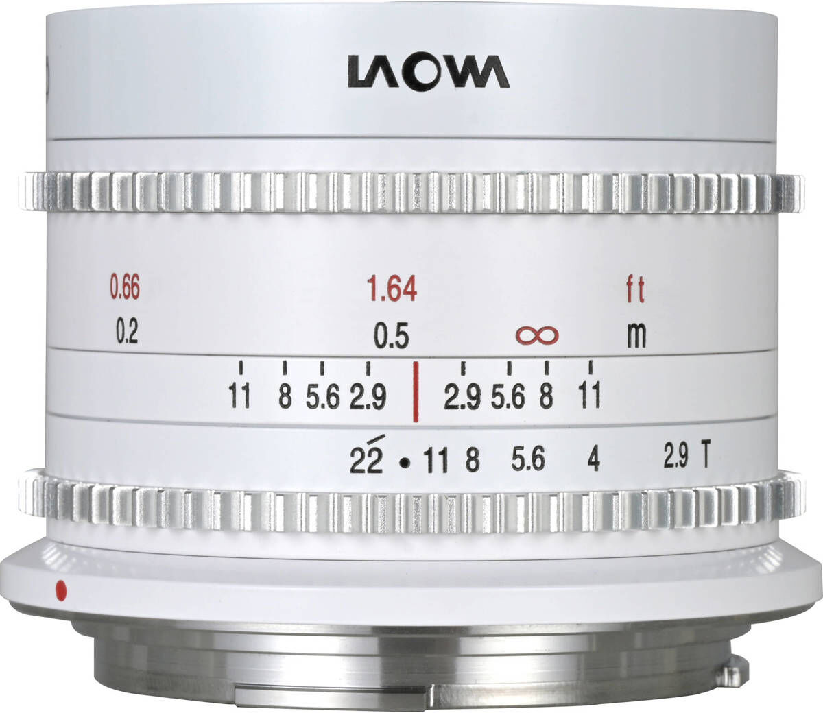 Venus Laowa 9mm T2.9 Zero-D Cine Lens for Canon RF, White