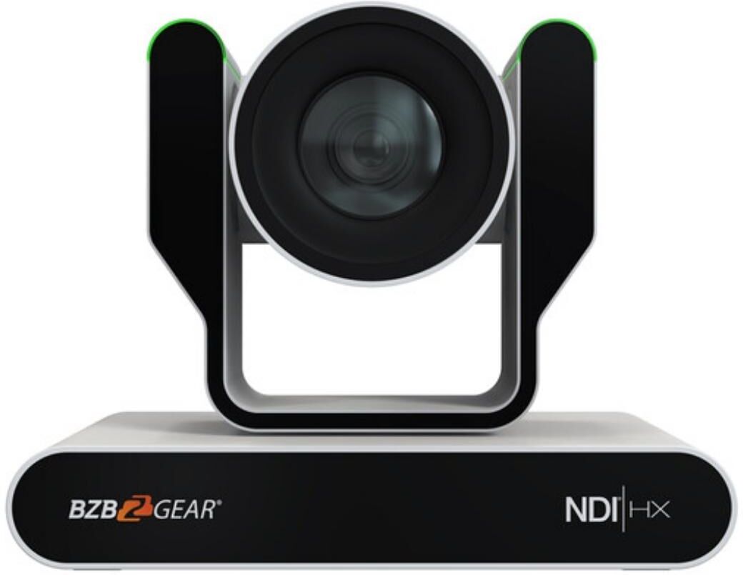 BZB GEAR BG-ADAMO-4KND 4K HDMI 2.0/12G-SDI/USB 3.0 NDI HX 25x PTZ Camera, White