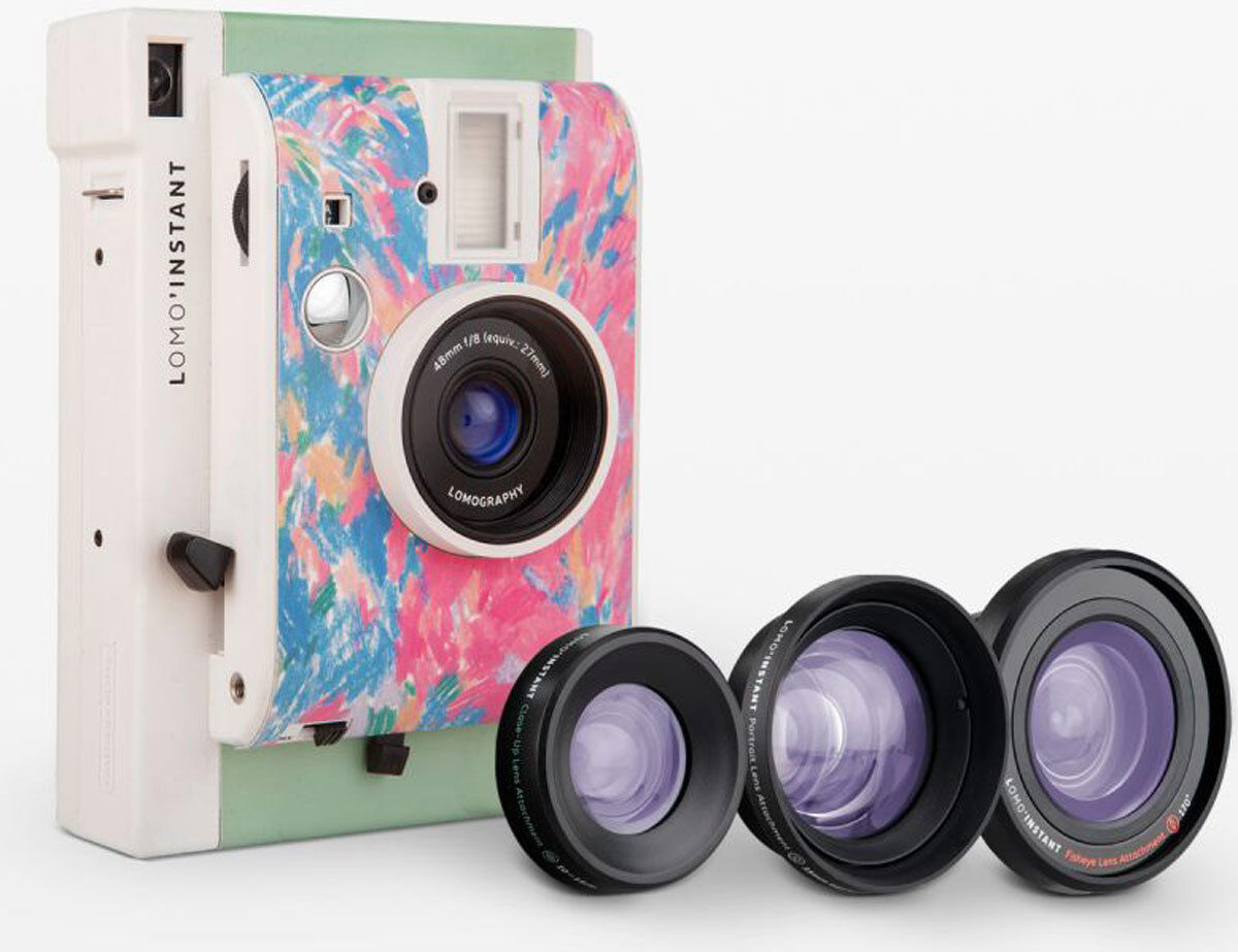 Lomography Lomo'Instant Instant Film Camera with 3x Lens, Song's Palette Edition