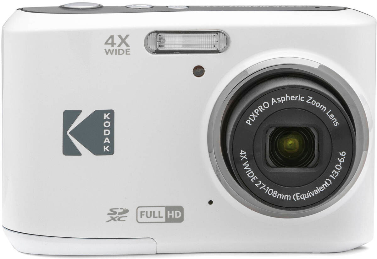 Kodak PIXPRO FZ45 Friendly Zoom Digital Camera, White