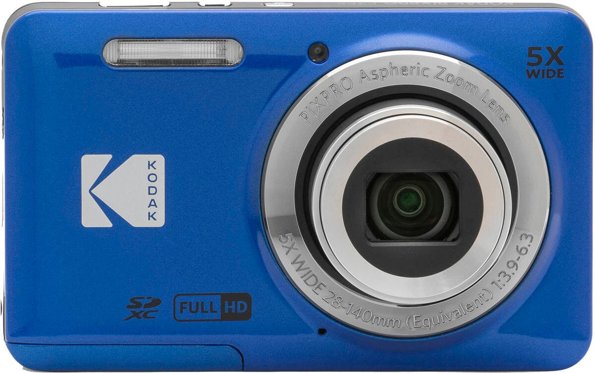 Kodak PIXPRO FZ55 Friendly Zoom Digital Camera, Blue