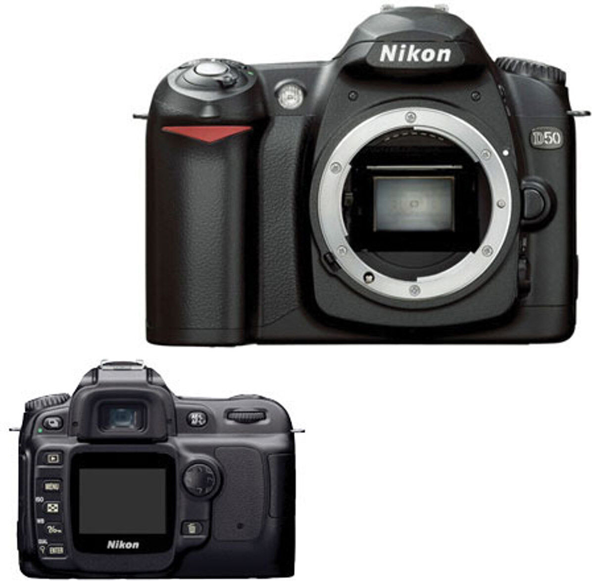 Nikon D50 Digital SLR Camera, 6.1 Megapixel, Interchangeable Lens, - USA Warranty