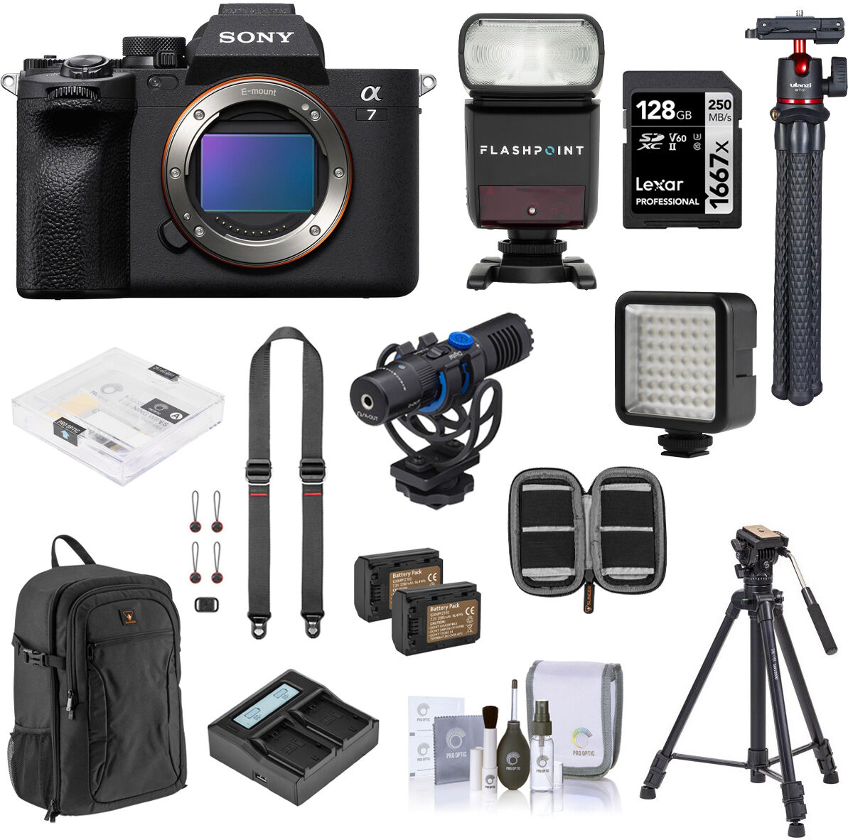 Sony Alpha a7 IV Mirrorless Camera, Bundle with Complete Kit