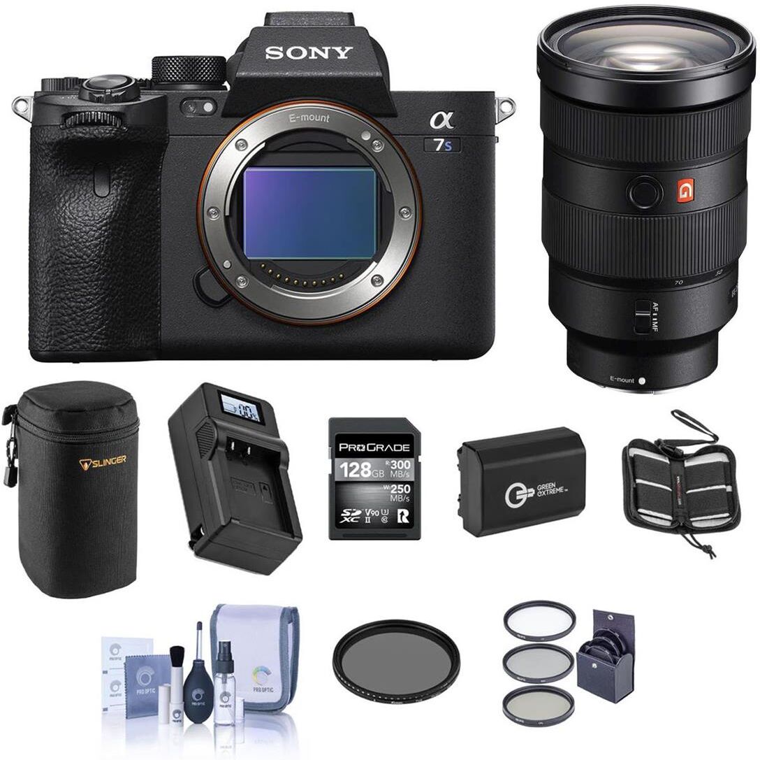 Sony Alpha a7S III Mirrorless Camera w/24-70mm f/2.8 Lens, Bundle Included Value