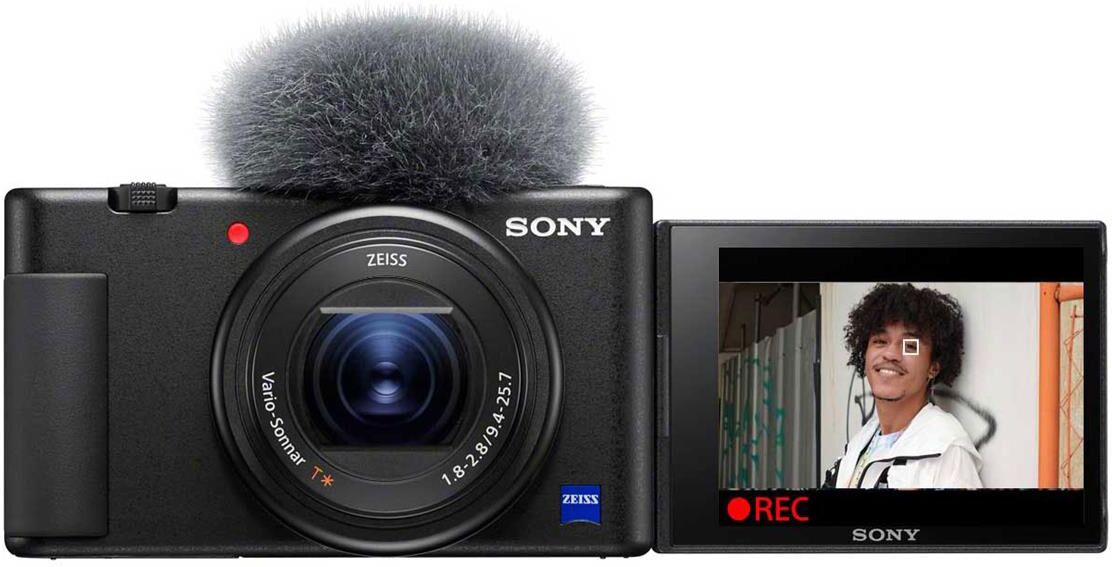 Sony ZV-1 Compact 4K HD Camera, Black