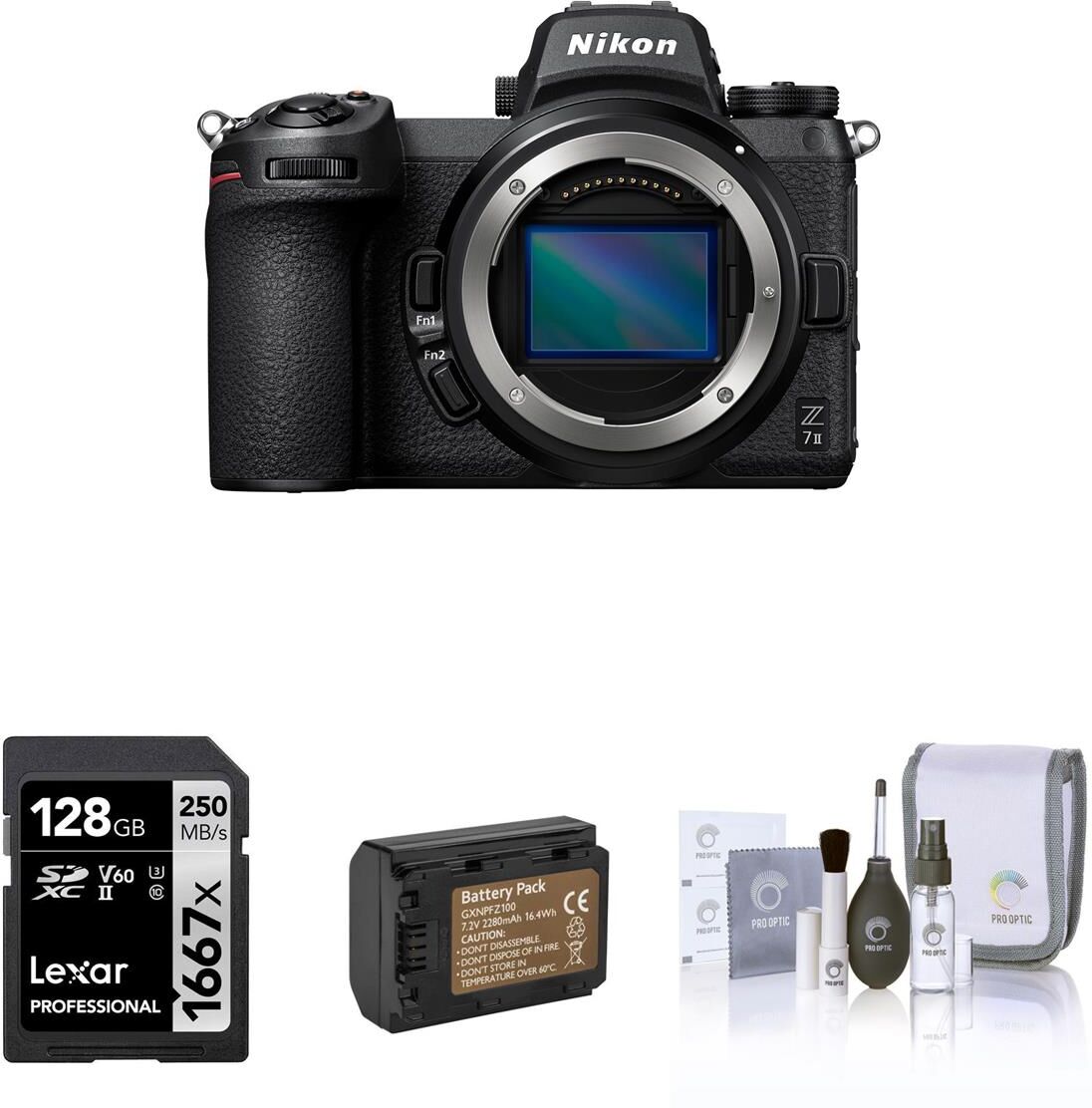 Nikon Z 7II  Mirrorless Camera with Accessories Kit