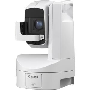Canon CR-X300 21.1MP 4K UltraHD Outdoor 20x PTZ Camera, Titanium White