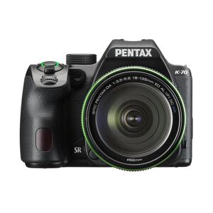 Pentax K-70 DSLR with 18-135mm WR Lens, Black