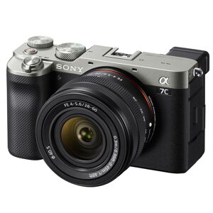 Sony Alpha 7C Mirrorless Digital Camera with FE 28-60mm f/4-5.6 Lens, Silver
