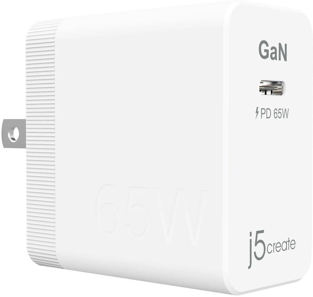 J5 Create JUP1365 65W GaN PD USB-C Mini Charger