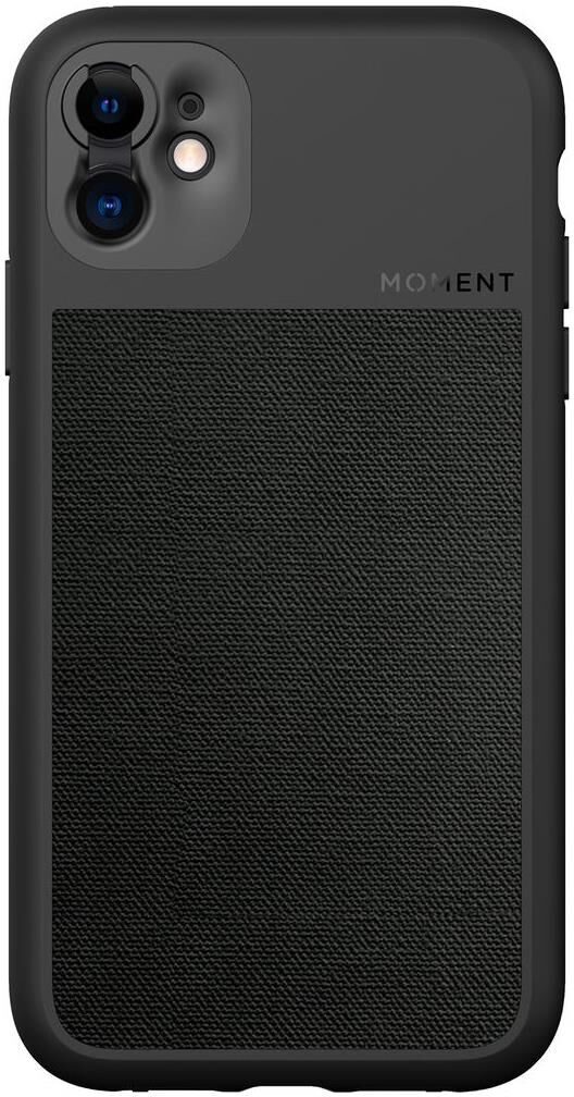 Moment iPhone 11 Photo Case, Black Canvas