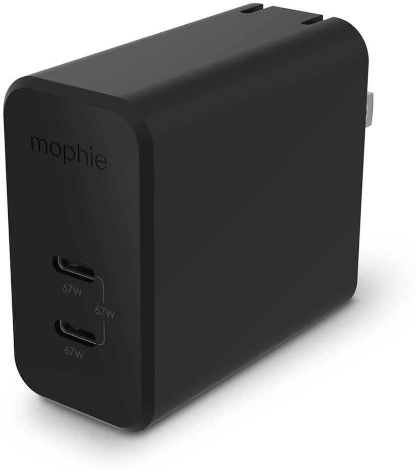 Mophie Speedport 67W GaN 2-Port USB-C Wall Charger