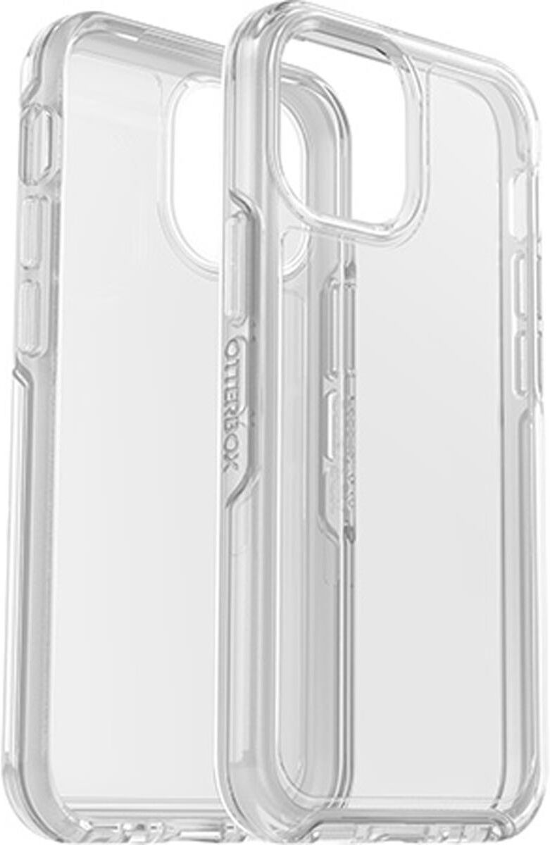 OtterBox Symmetry Series Antimicrobial Case for Apple iPhone 13, Clear