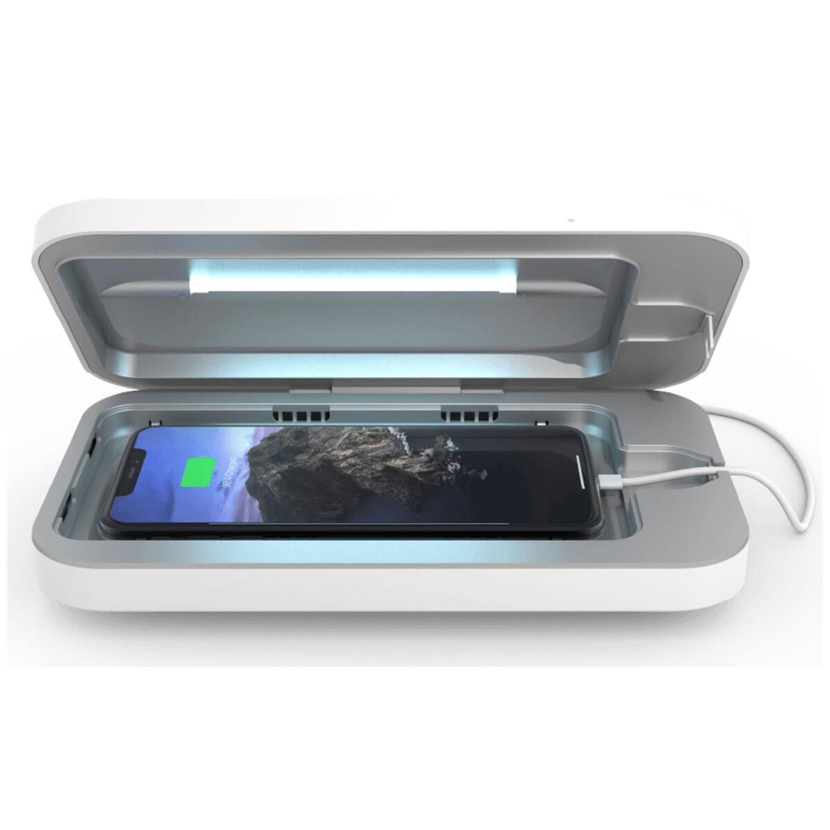 OtterBox PhoneSoap 3 UV Sanitizer for Smartphones, White