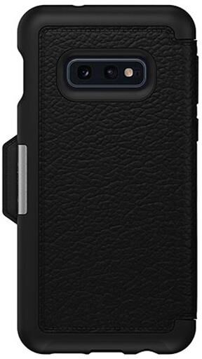 OtterBox Strada Folio Case for Samsung Galaxy S10e Smartphone, Shadow Black