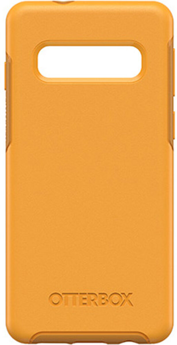 OtterBox Symmetry Case for Samsung Galaxy S10 Smartphone, Aspen Gleam Yellow