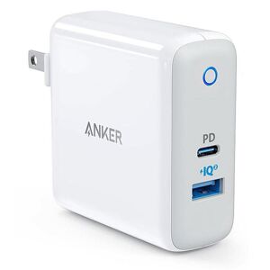 Anker PowerPort II Wall Charger with Power Delivery and PowerIQ 2.0, White