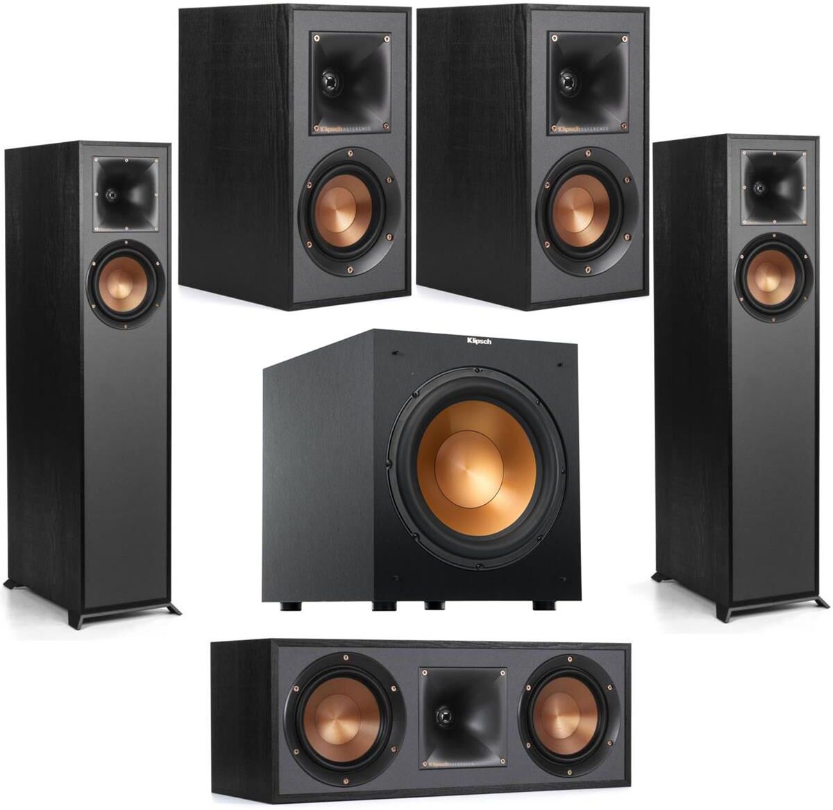 Klipsch Reference R-610F 5.1 Home Theater Pack