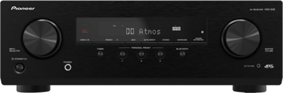 Pioneer Home Audio VSX-535 80W 5.2-Channel AV Receiver