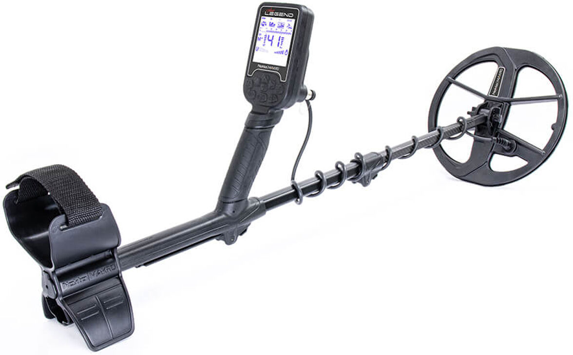 Nokta Legend Metal Detector Pro Package with 6&quot; &amp; 11&quot;  DD Coils,  Multi Freq.