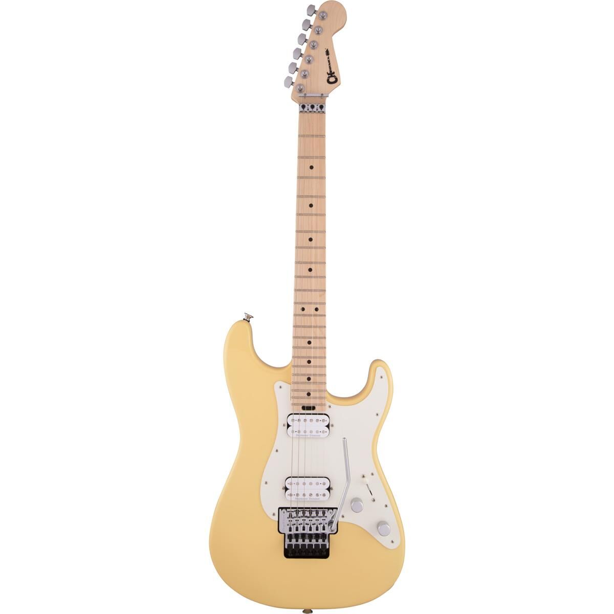 Charvel Pro-Mod So-Cal Style 1 HH FR M Electric Guitar, Vintage White