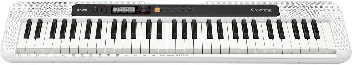 Casio CT-S200 61-Key Digital Piano Style Portable Keyboard with 400 Tones, White