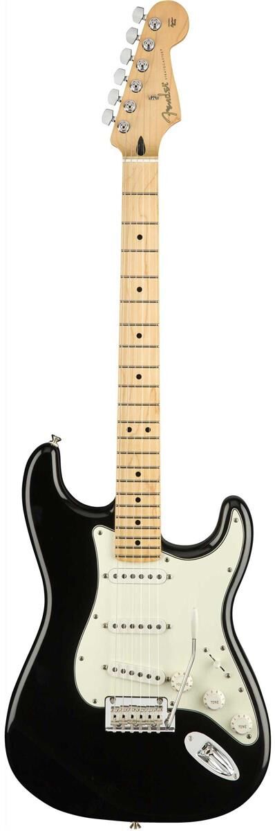 Fender Player Stratocaster Electric Guitar, Maple Fingerboard, Black