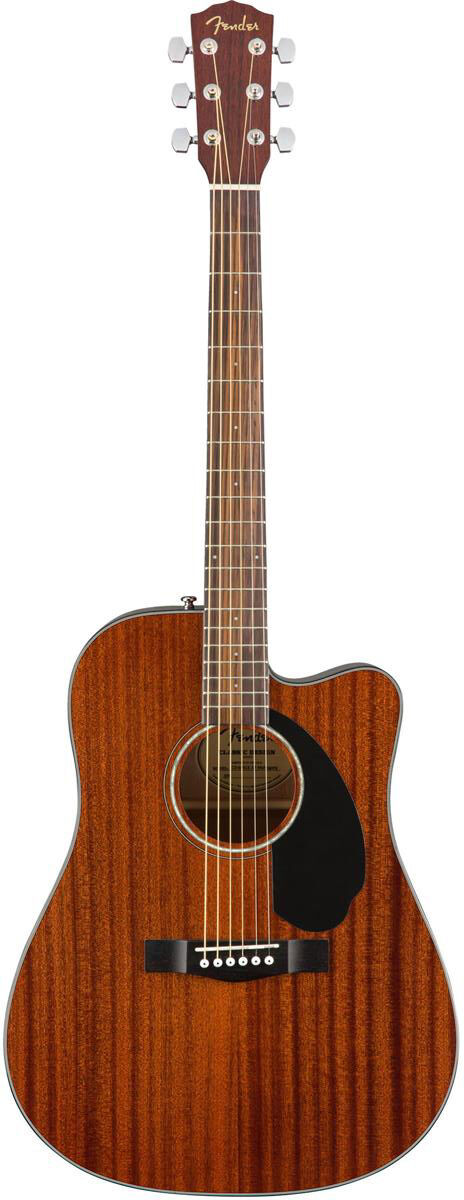 Fender Classic Design CD-60SCE Dreadnought AE Guitar, All-Mahogany