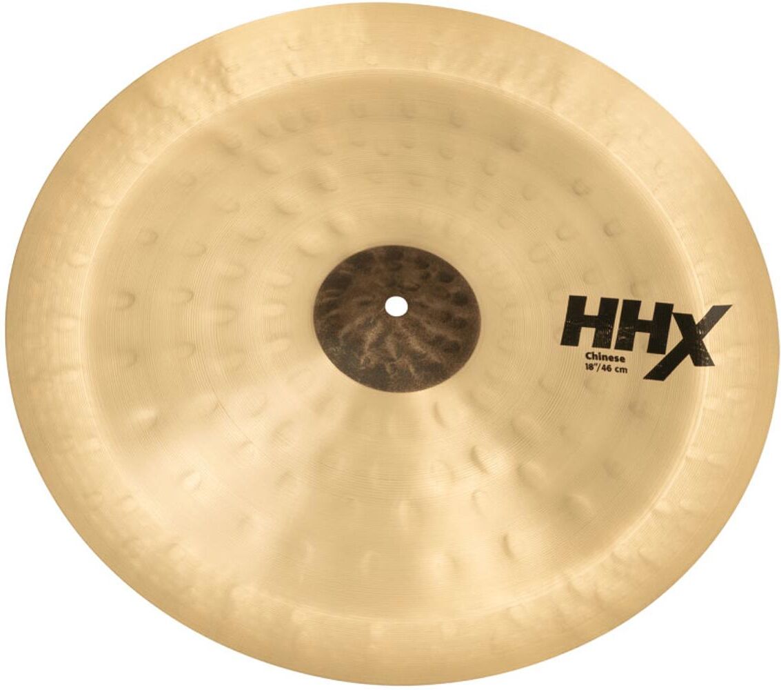 Sabian 18&quot; HHX Chinese Cymbal, Thin, Natural Finish