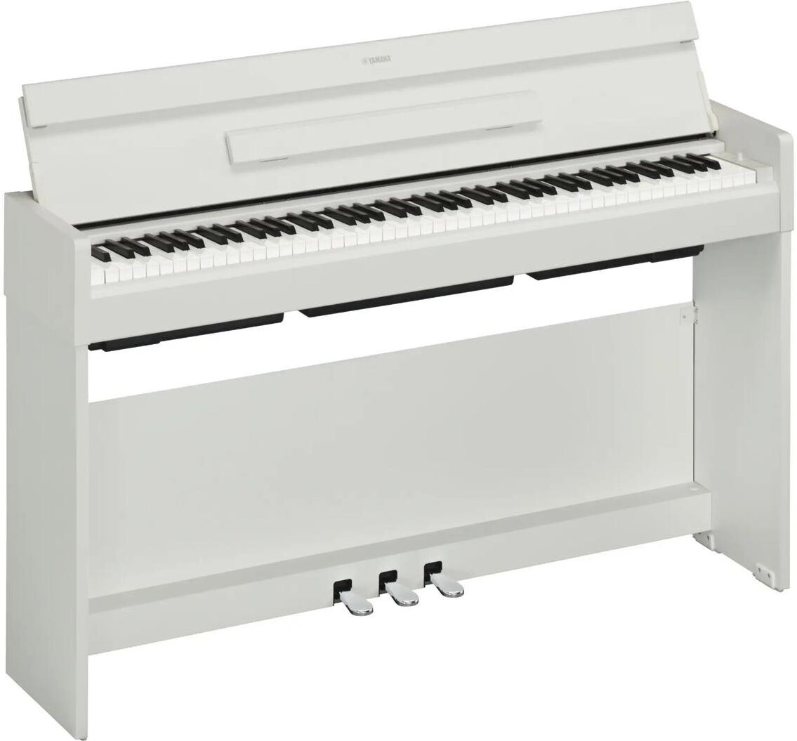 Yamaha Arius YDP-S35 88-Key Slim Weighted Action Console Digital Piano, White