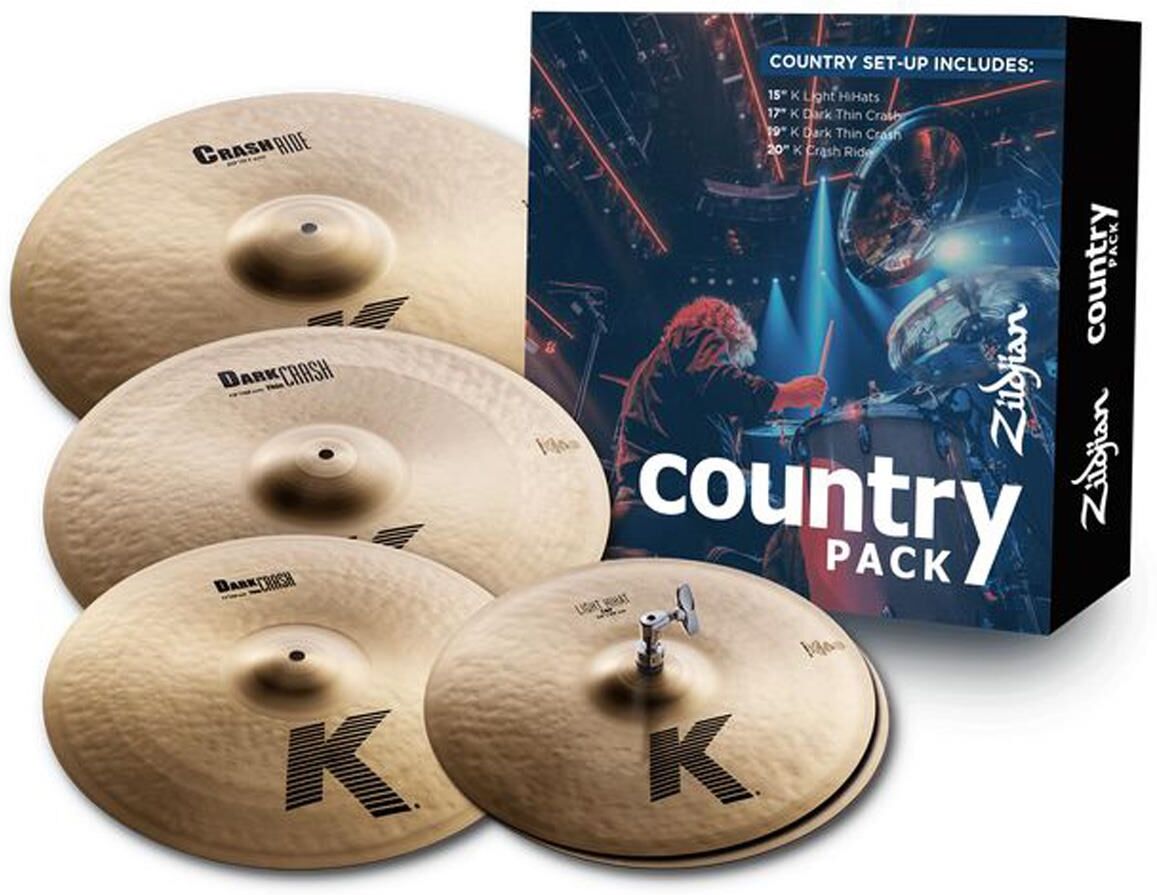 Zildjian Country K Cymbal Pack