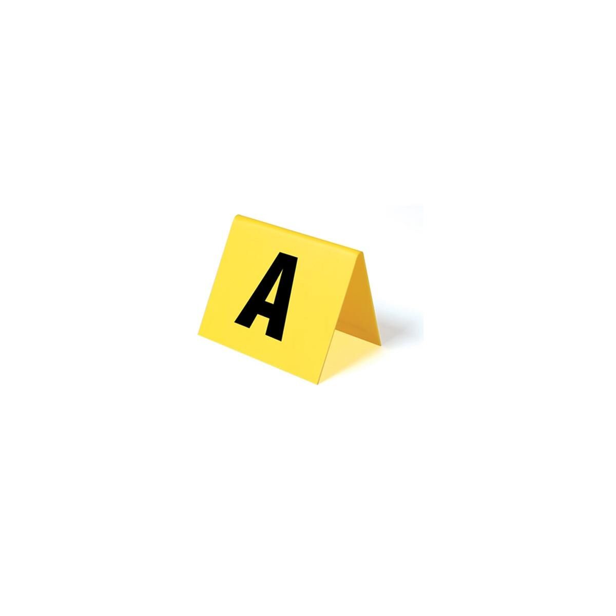 Sirchie Plastic Photo Evidence Alphabet (A-Z), Short