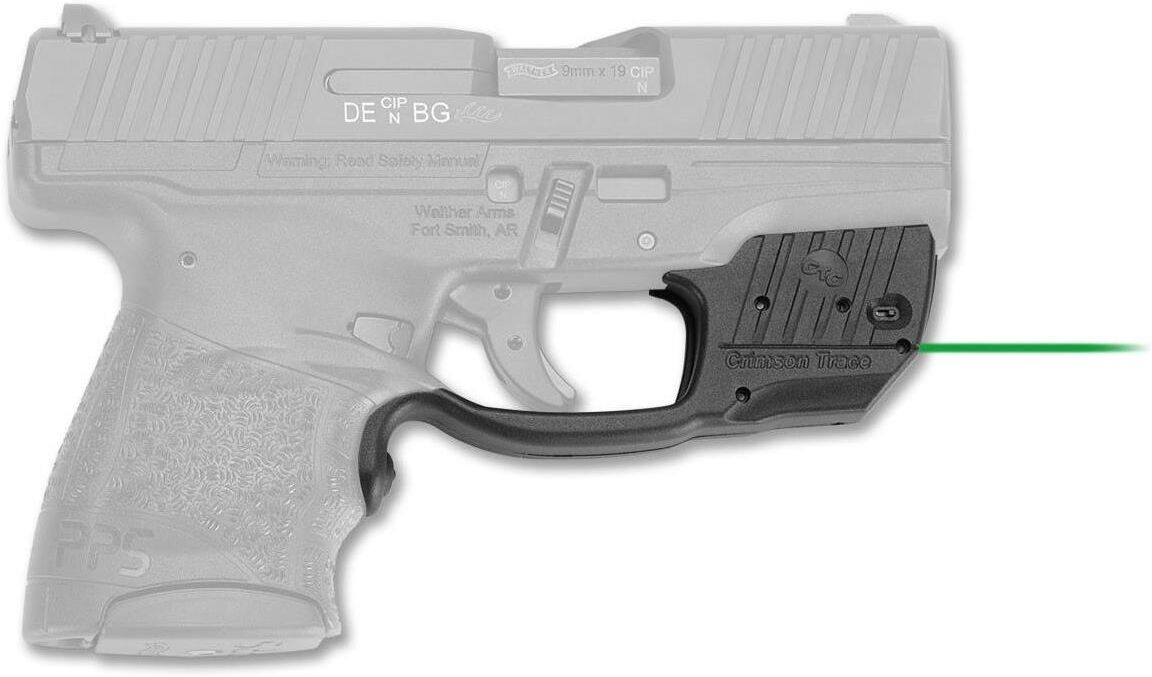 Crimson Trace LaserGuard Green Laser Sight for the Walther PPS M2 Pistols