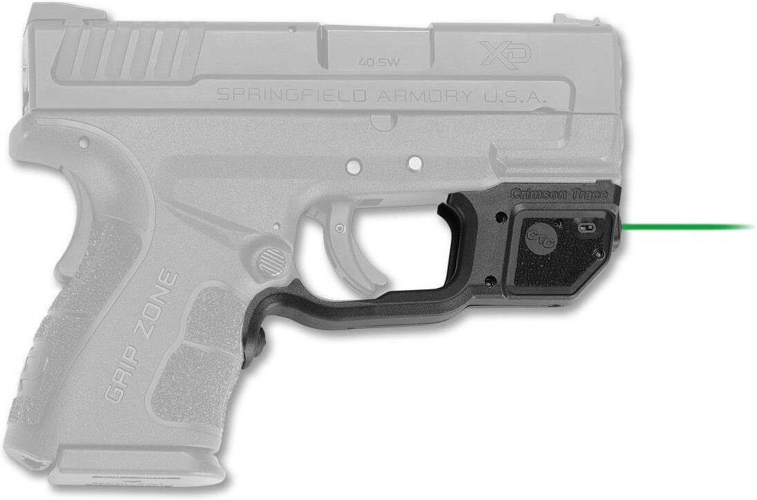 Crimson Trace LaserGuard Green Laser Sight for Springfield Armory's XD MOD.2