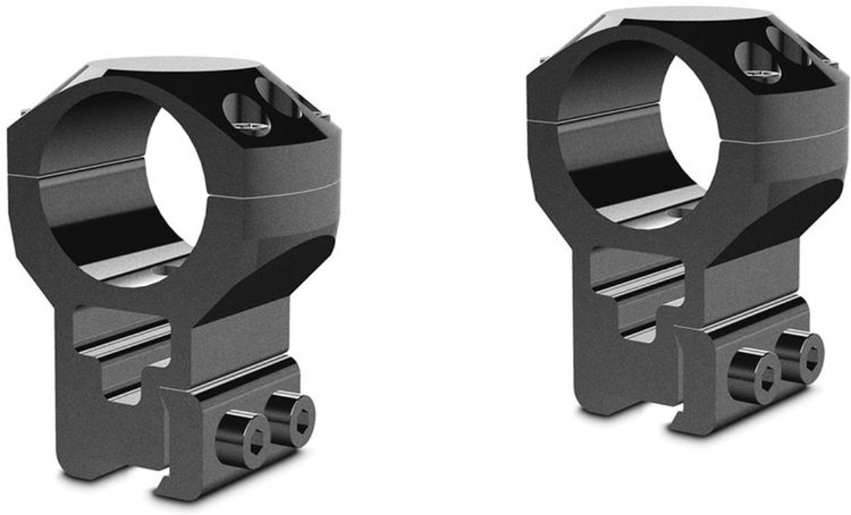 Hawke Sport Optics 1&quot; Tactical Ring Mounts, 9-11mm Rail, Extra High, 2-Pack