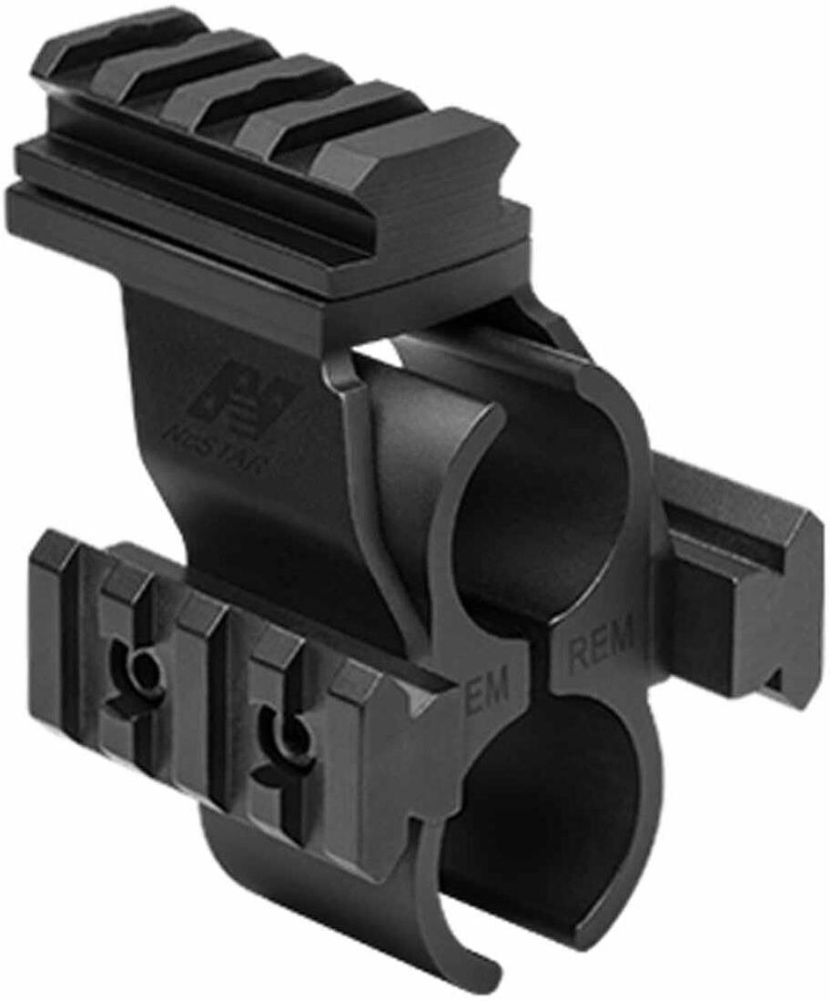 NcSTAR Shotgun Barrel &amp; Magazine Tube Rail Mount for Optics f/Remington Shotguns