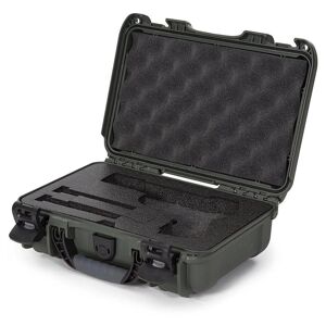 Nanuk 909 Classic Pistol Case, Holds 2 Single Stack or 1 Double Stack Mag, Olive