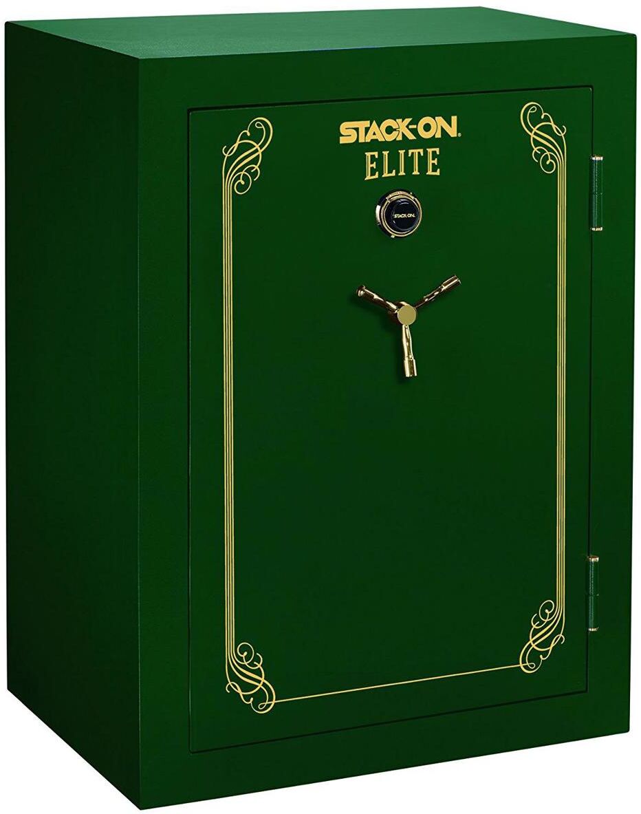 Stack-On Elite 51-69 Gun Safe with Combination Lock, Matte Hunter Green