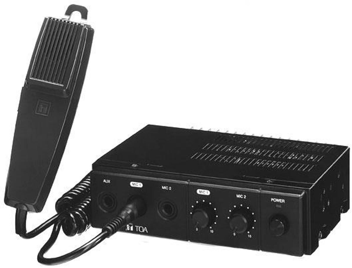 TOA Electronics CA-160 60W Mobile Mixer/Amplifier