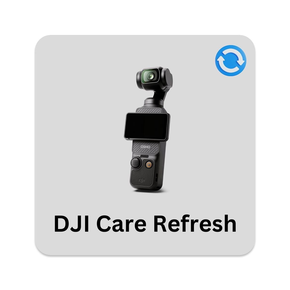 DJI Care Refresh 2-Year Plan for Osmo Pocket 3 Gimbal Camera, Digital Code