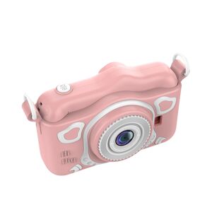 TVC-Mall US A16 3.5inch IPS Screen Children HD Video Mini Digital Camera Cute Kids Toy Birthday Gift - Style A/Pink