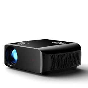 TVC-Mall US F10 LCD Projector 3800 Lumens Home Theater Projector (Same Screen Version) - EU Plug