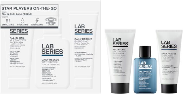 Lab Series Skincare for Men STAR PLAYERS MEN'S SKINCARE TRAVEL SET