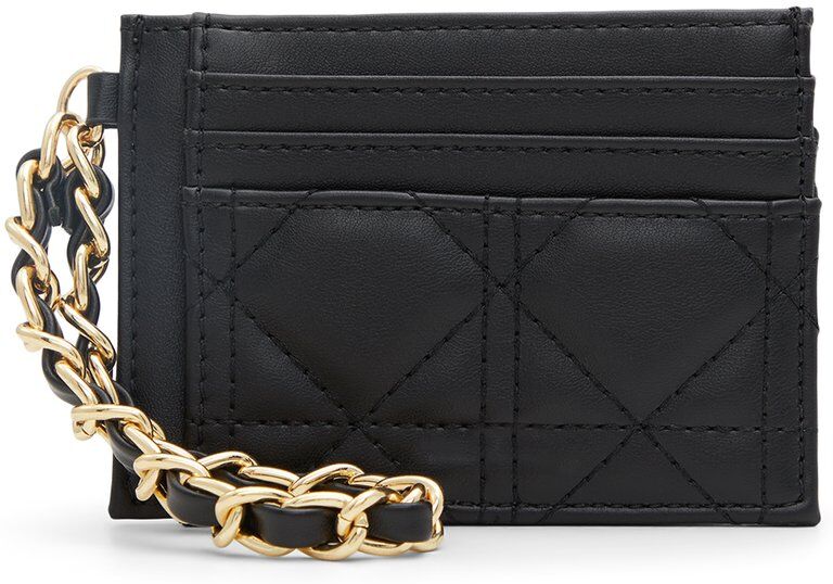 ALDO Ammalix - Women's Wallet Handbag - Black-Gold