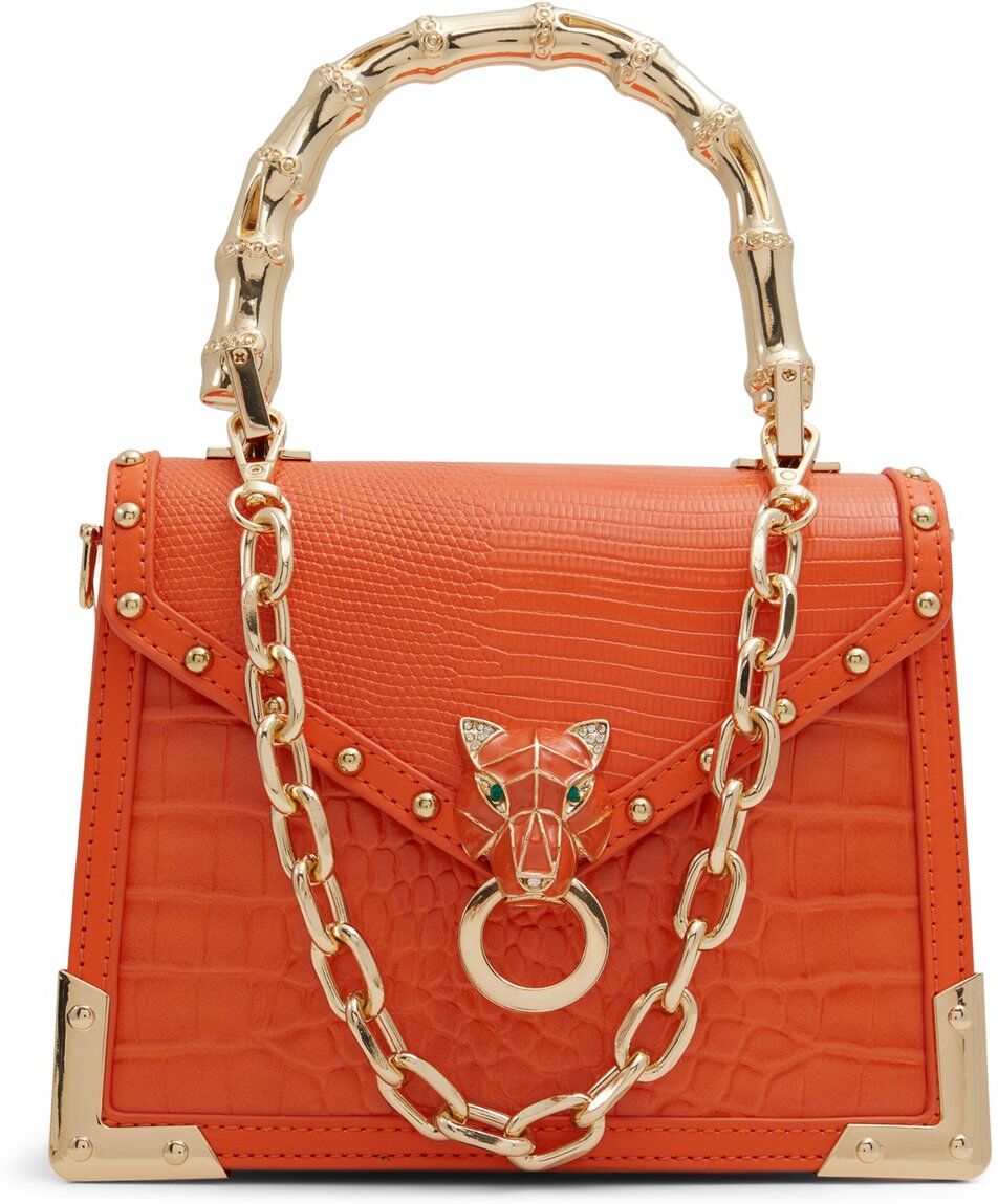 ALDO Bamboobaroox - Women's Top Handle Handbag - Orange