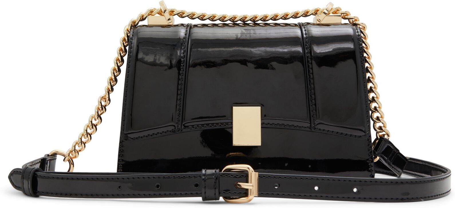 ALDO Crotoruaax - Women's Crossbody Handbag - Black