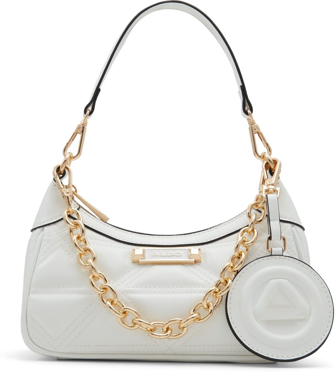 ALDO Ferventtx - Women's Shoulder Bag Handbag - White