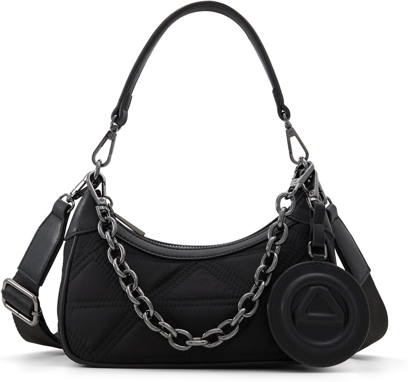 ALDO Ferventx - Women's Shoulder Bag Handbag - Black